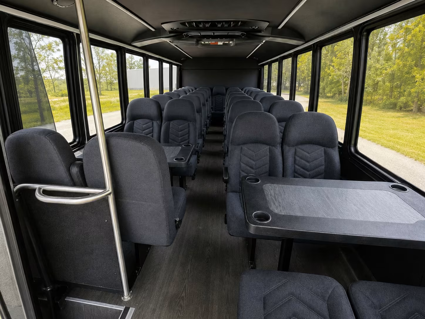 18 passenger minibus inside