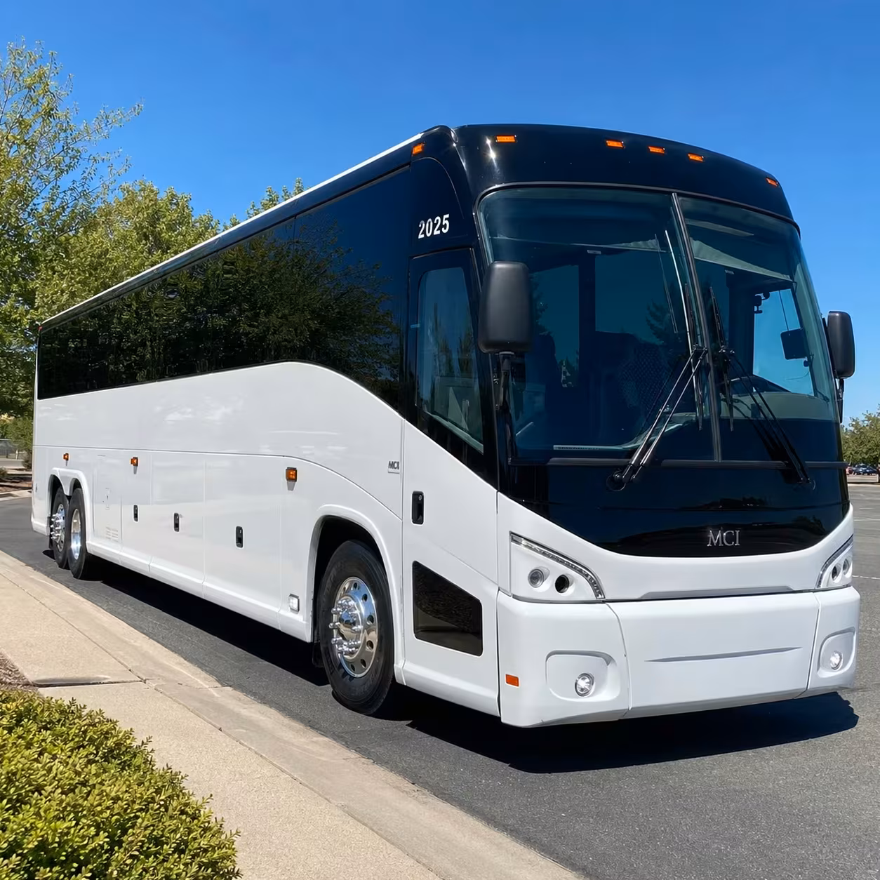 hemet 56 passenger charter bus rental