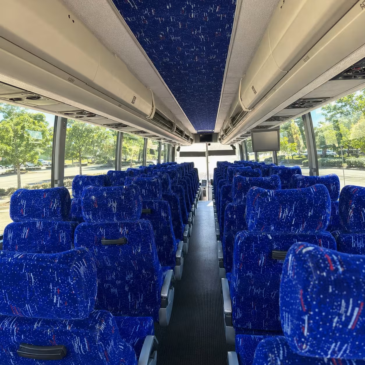 hemet charter bus rental inside