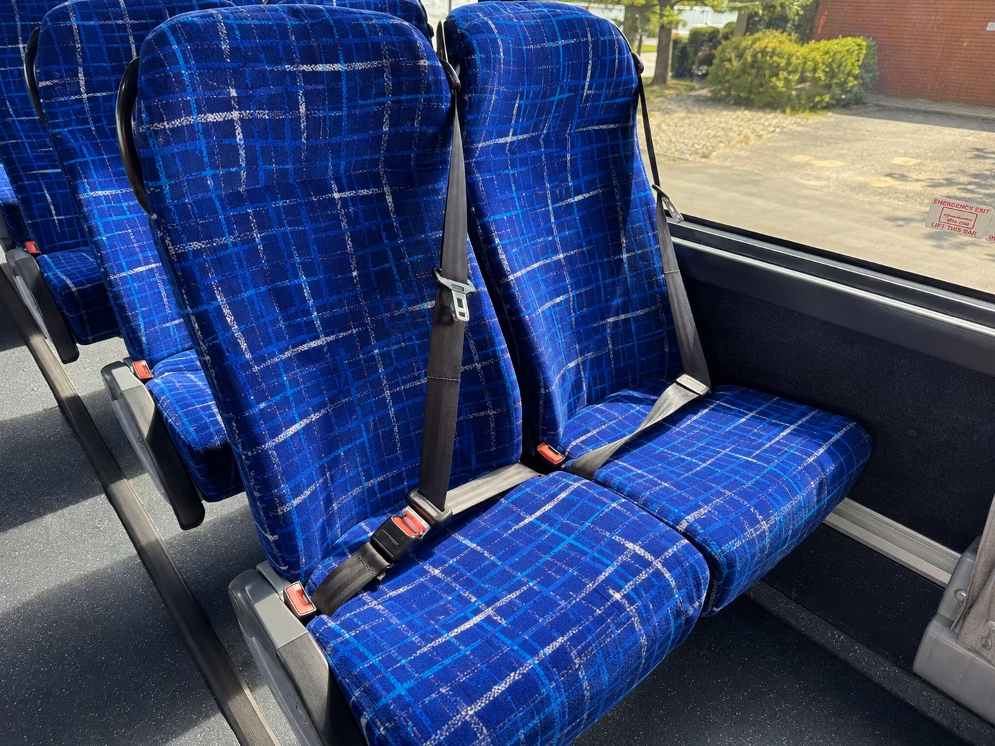 hemet charter bus rental interior