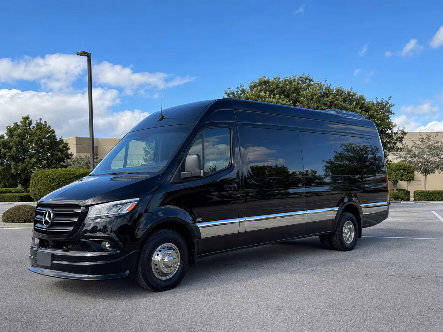 hemet sprinter van rental with driver