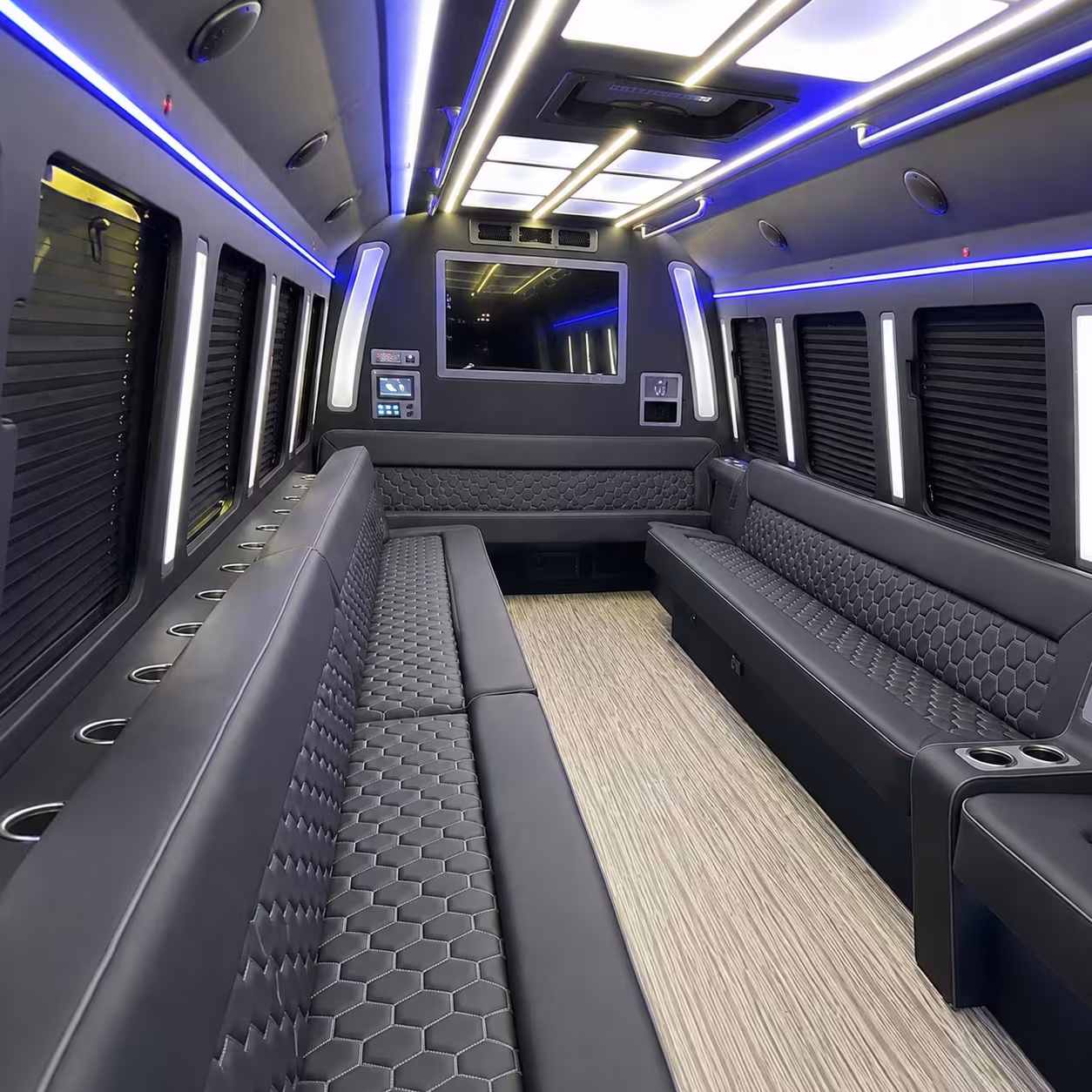party bus interior
