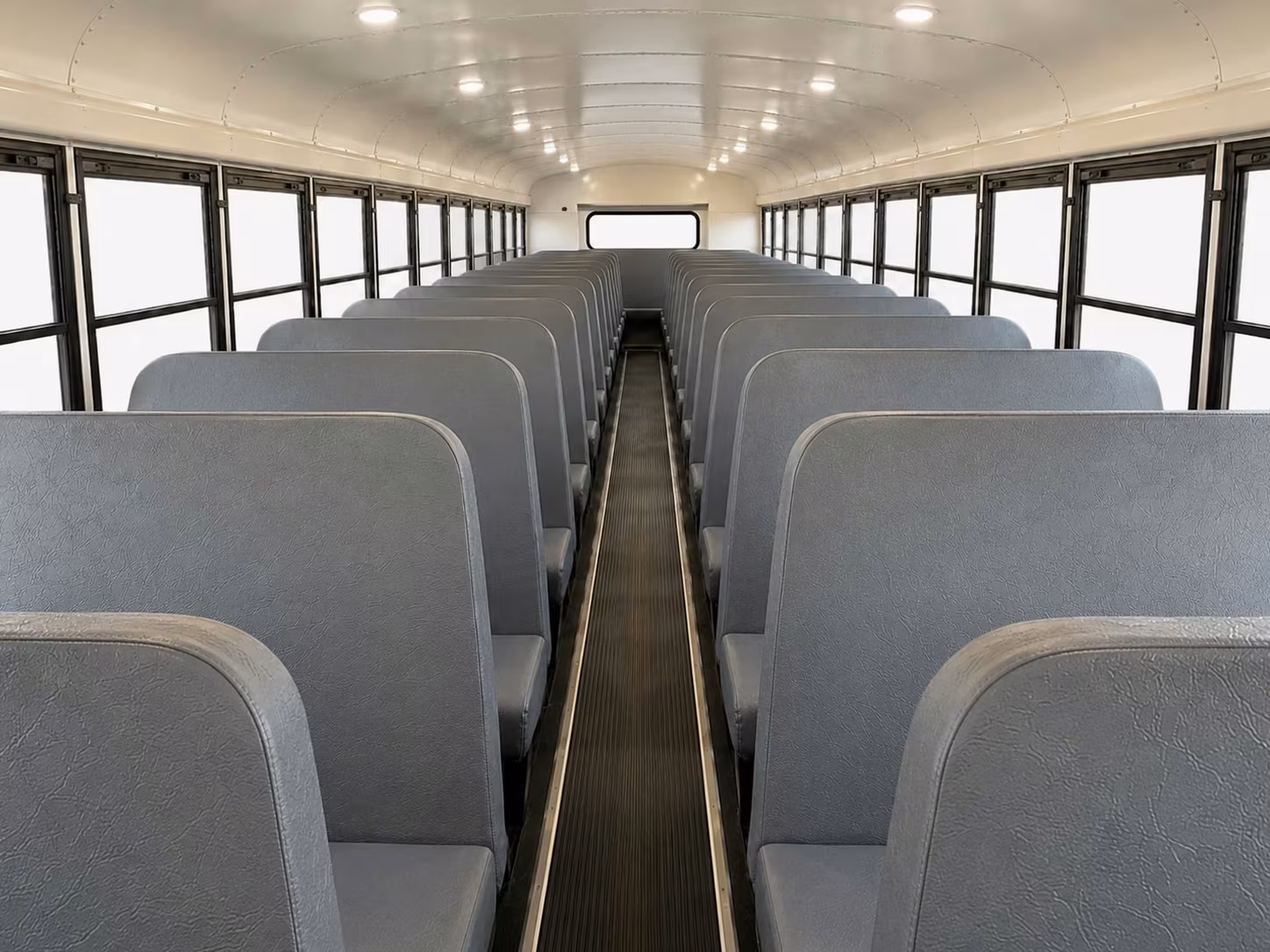 school bus interior