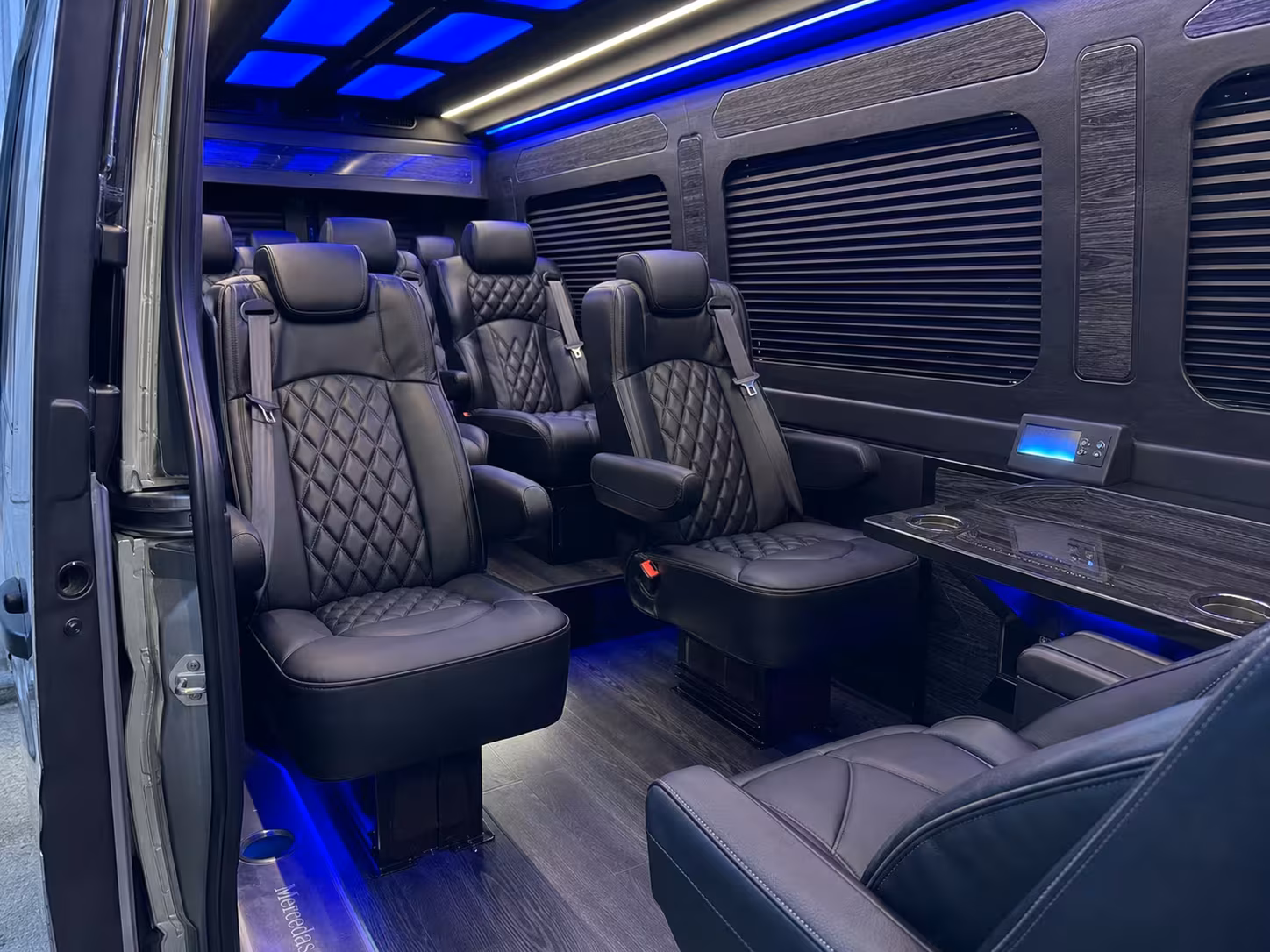 sprinter van transportation for groups and events across hemet